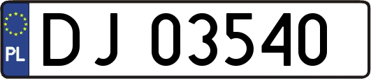 DJ03540