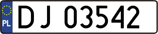 DJ03542