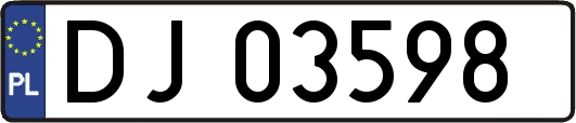 DJ03598