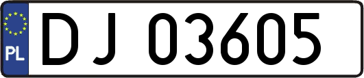DJ03605