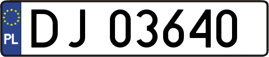 DJ03640