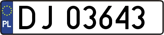 DJ03643