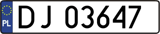 DJ03647