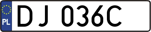 DJ036C