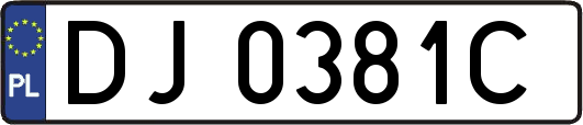 DJ0381C