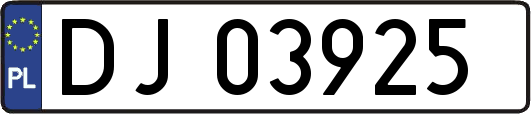 DJ03925