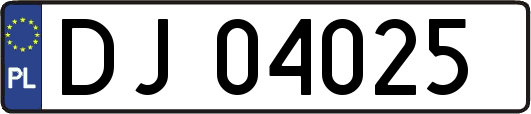 DJ04025