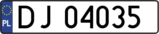 DJ04035
