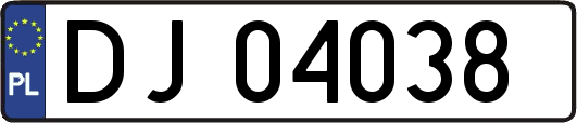 DJ04038