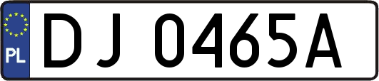 DJ0465A