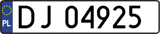 DJ04925