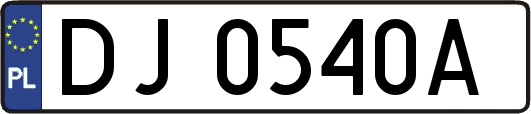 DJ0540A