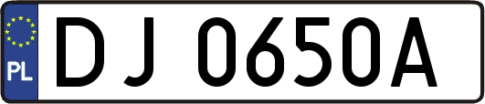 DJ0650A