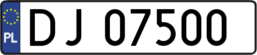 DJ07500