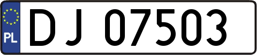DJ07503