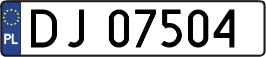 DJ07504