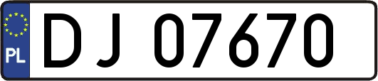DJ07670