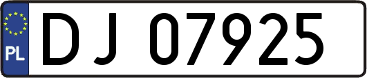 DJ07925