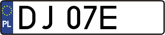 DJ07E