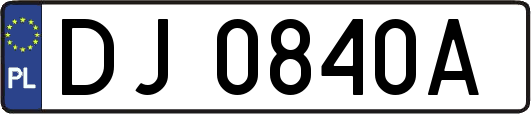 DJ0840A
