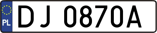 DJ0870A