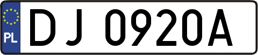 DJ0920A