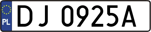 DJ0925A