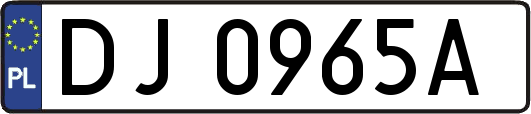 DJ0965A