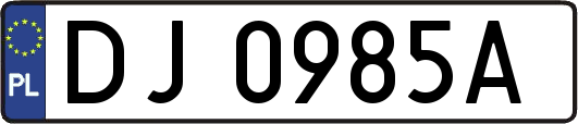 DJ0985A