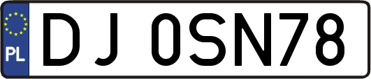 DJ0SN78