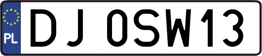 DJ0SW13