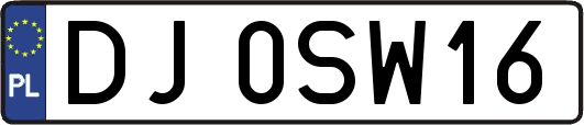 DJ0SW16