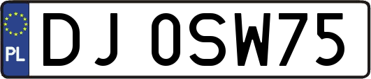 DJ0SW75