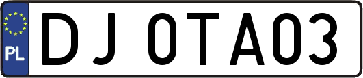 DJ0TA03