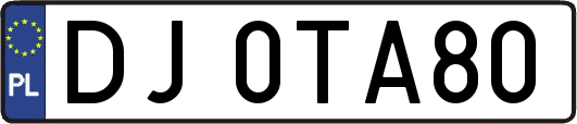 DJ0TA80
