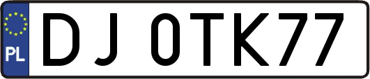 DJ0TK77