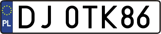 DJ0TK86