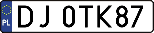 DJ0TK87