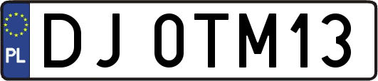 DJ0TM13