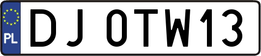 DJ0TW13