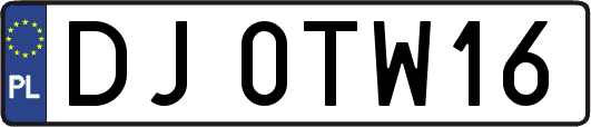 DJ0TW16