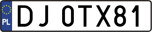 DJ0TX81