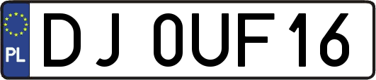 DJ0UF16