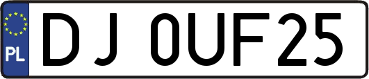 DJ0UF25