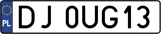DJ0UG13