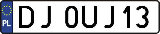 DJ0UJ13