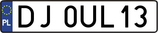 DJ0UL13