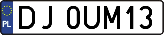 DJ0UM13