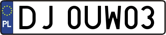 DJ0UW03