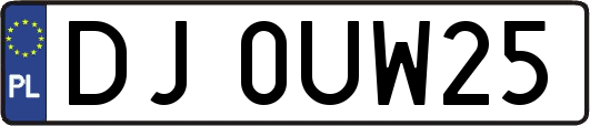 DJ0UW25